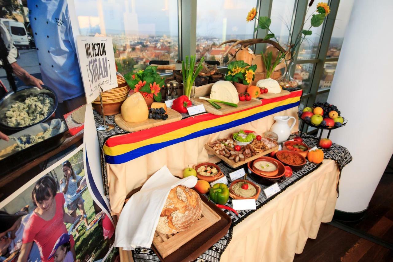 Hotel Golden Tulip Ana Tower ซีบิว ภายนอก รูปภาพ
